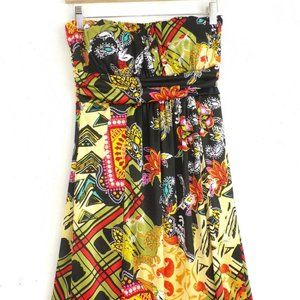 Fifth Culture Women's Dress Medium Sateen Mini